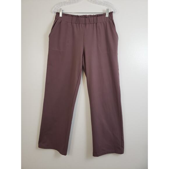 Y2K Joie Paper Bag Womens Pants Size M Pull on Elastic Waist Stretch Fairycore - Picture 1 of 7